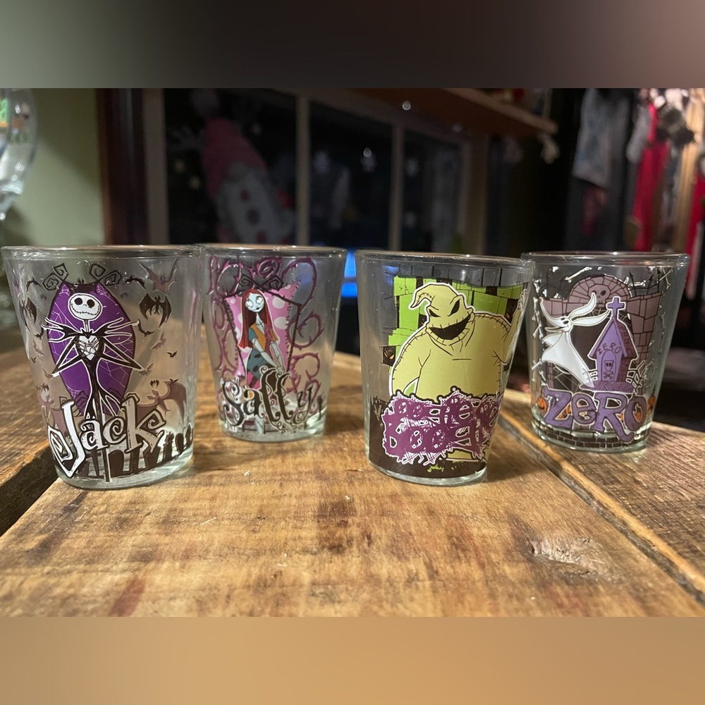 Nightmare Before Christmas Shot Glasses collectibles